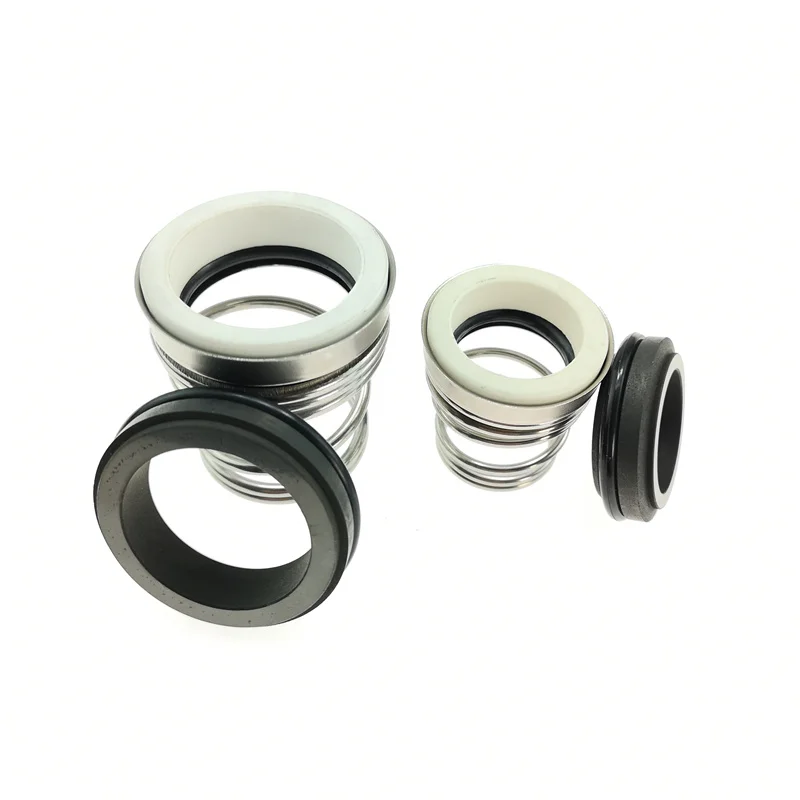 155 Series 10 12 13 15 16 17 18 19 23 25 30 35 40 45mm Fluorocarbon Silicon NBR Ceramic Metal Spiral Spring Mechanical Seal