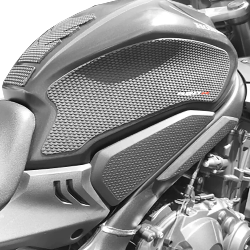 

For CB650R CBR650R CBR 650R 2019- 2024 2025 2026 Motorcycle Non-slip Side Fuel Tank Stickers Waterproof Pad Rubber Sticker