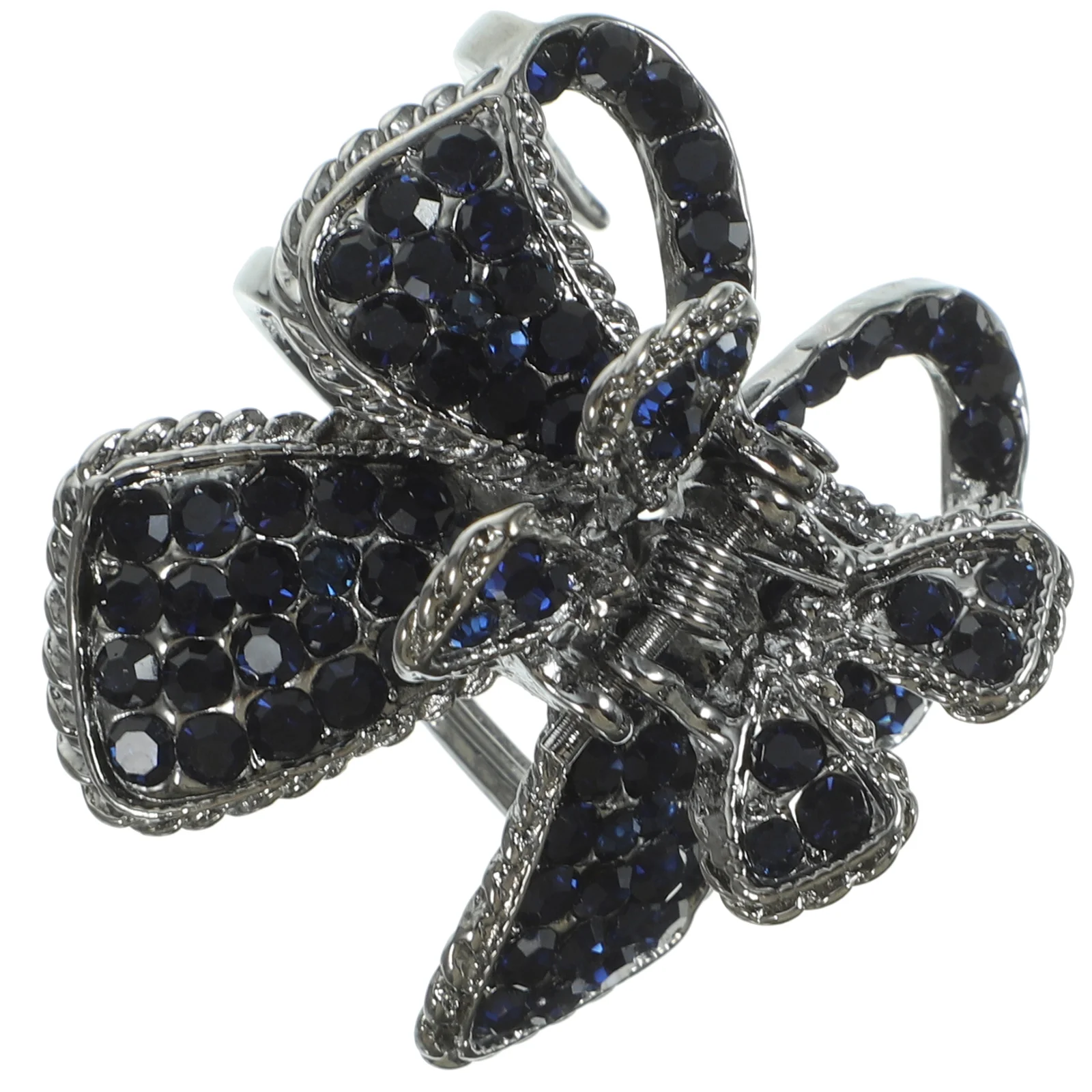 

Flower Hairpin Ponytail Holder Claw Clip Small Clips for Bun High Barrettes Long Accessories Women Fashion
