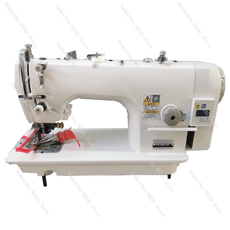Industrial Bedding Workshop Computerized Walking Foot Lockstitch Sewing Machine with Built In Fabric Cutter Thick Material