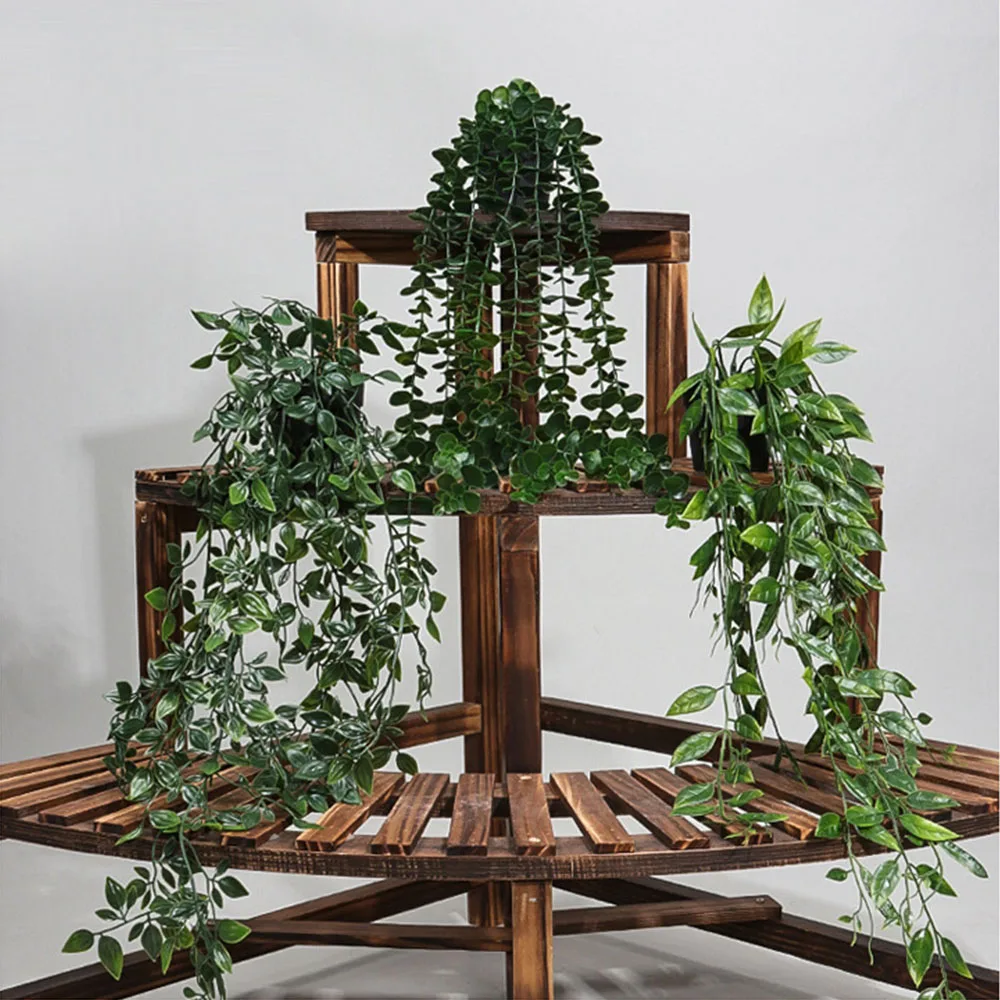 

1pc Hanging Plant Potted Green Simulation Artificial Eucalyptus Rattan Mandala Vine for Wall Room Home Interior Shelf Decor