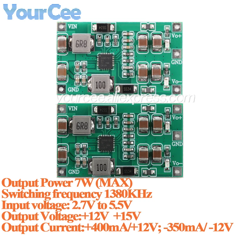 5 stücke/1 stück TPS65131 Hohe Effizienz Positive Negative Schalt Power Board DC-DC Boost Einzelnen Netzteil zu dual Power Modul