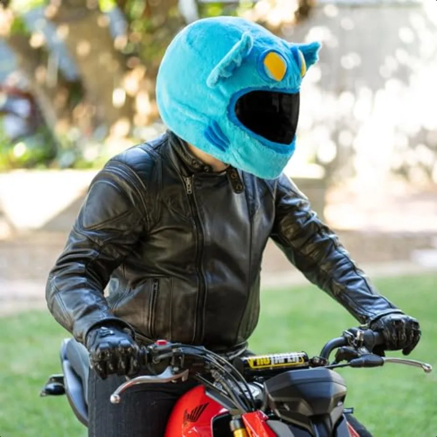 Moto Loot Helmet Cover for Motorcycle Helmet Fun Rides and Gifts Cover Only. Helmet Not Included Merman