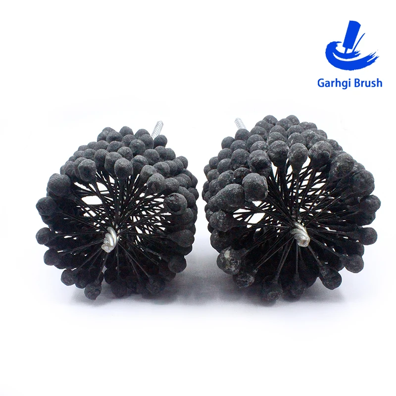 105 مللي متر مرنة شحذ فرش اسطوانة شحذ أداة 240 حصى أكبر عمود الحدبات اسطوانات محرك السيارة إزالة الأزيز تلميع تدريبات الطاقة #2