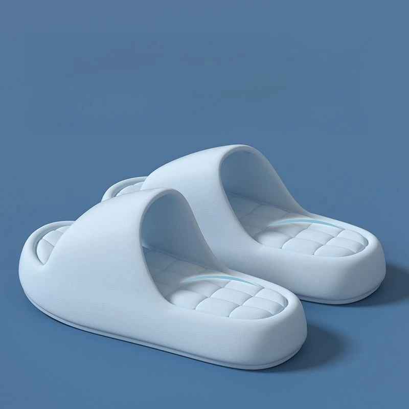 Unisex Soft Thick Sole Slippers Non-Slip Deodorant Quick-Dry Silent House Slides Summer Indoor Outdoor Beach Sandals