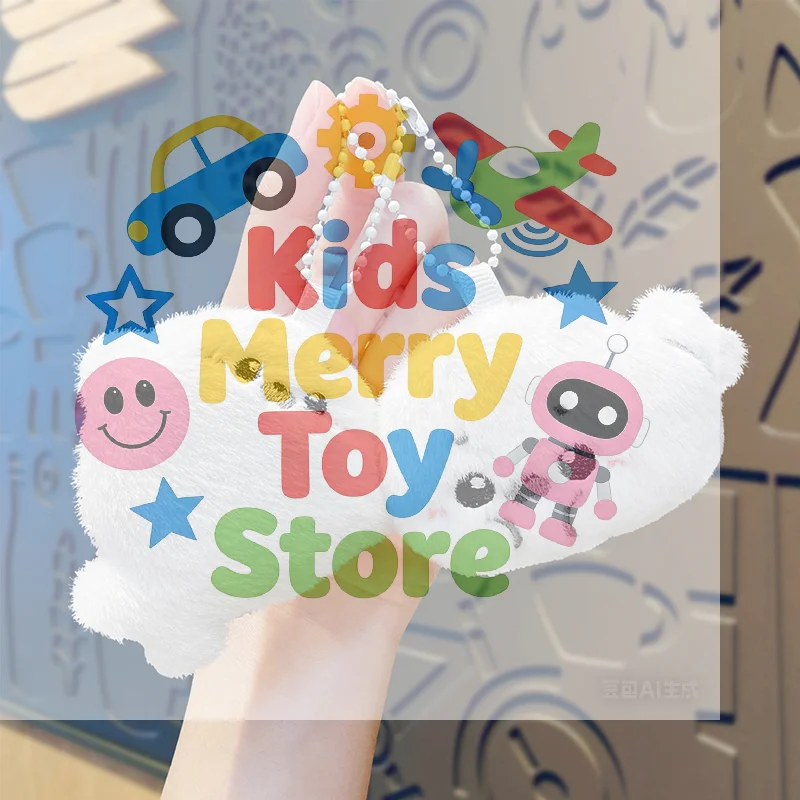 1/2 pièces mignon bébé sceau poupée en peluche pendentif dessin animé en peluche porte-clés océan jouet Souvenir sceau pendentif cadeau poupée sac pendentif cadeau