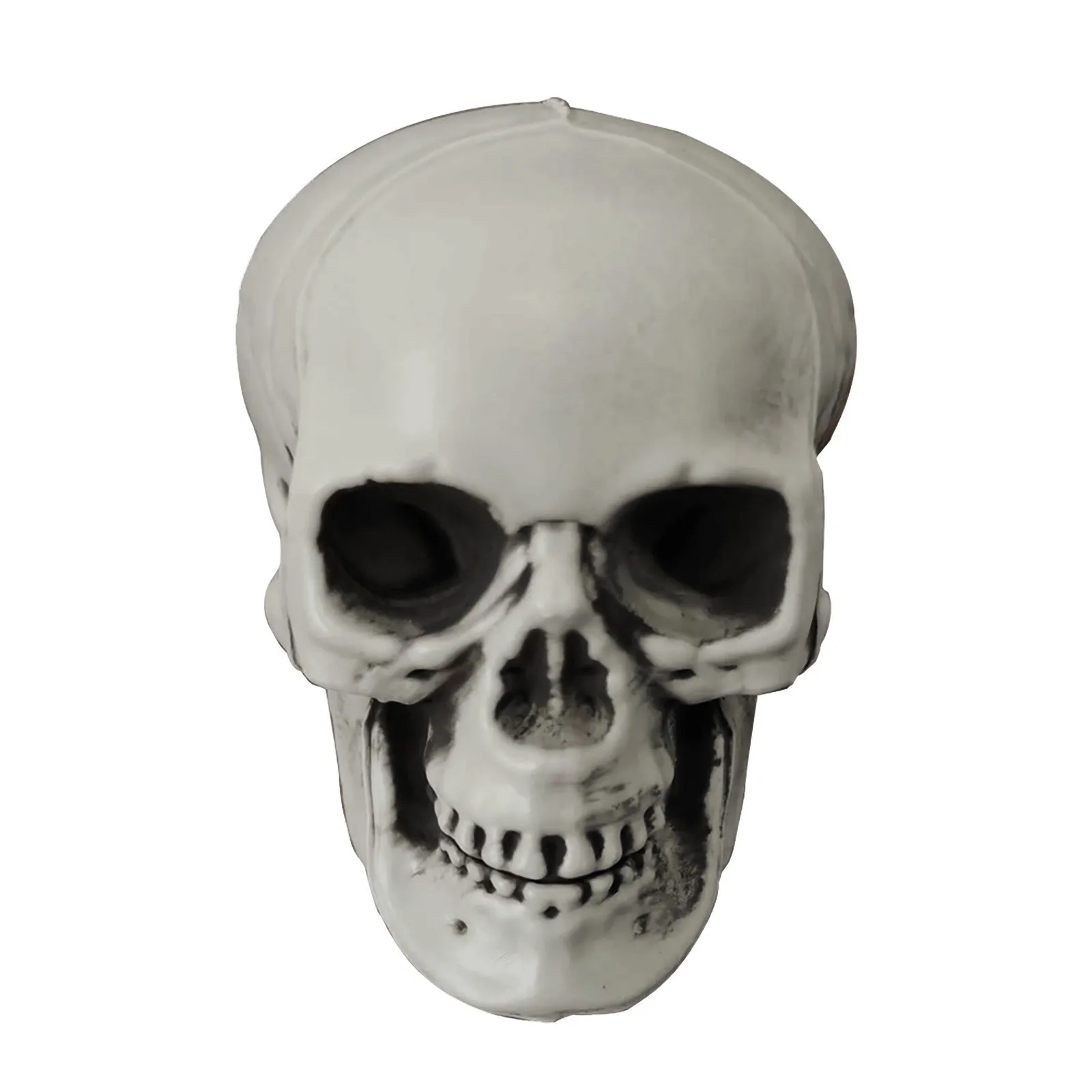 Child's Carpet Realistic Halloween Plastic Simulation Head Skeletons Human Novelty Funny Toy
