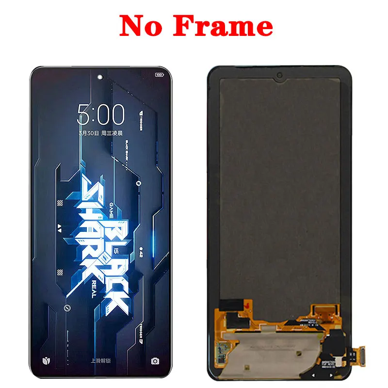 6.6“New lcd For Xiaomi Black Shark 5 RS 5RS LCD SHARK PAR-A0 Display Touch Screen Digitizer Frame For BlackShark 5 lcd