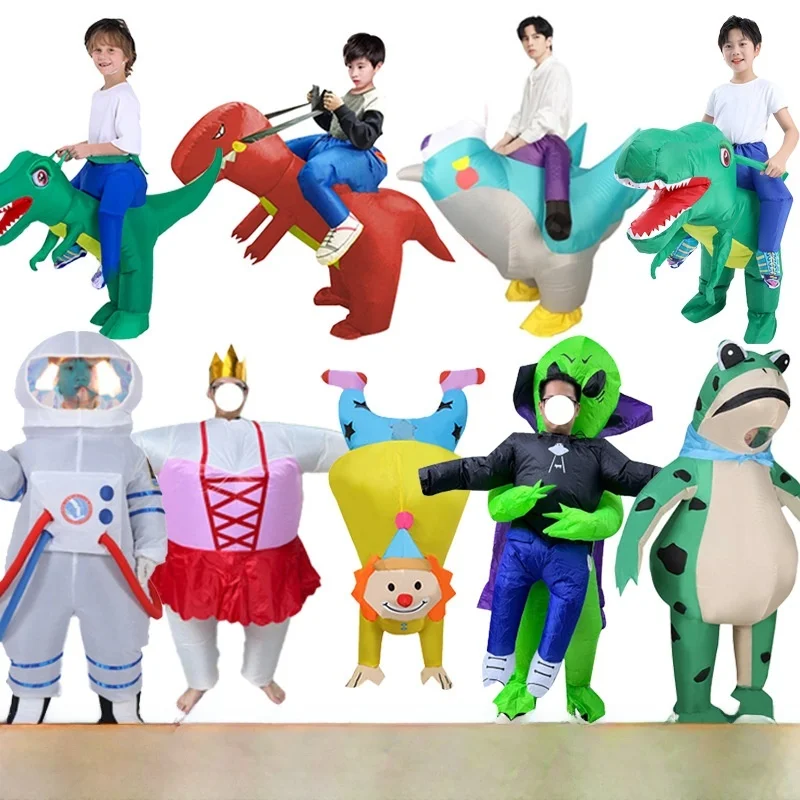 loween Par Performance Costume Iatable Dinosaur Astronaut F Puppet Clothes Stage Performance Festival Theme