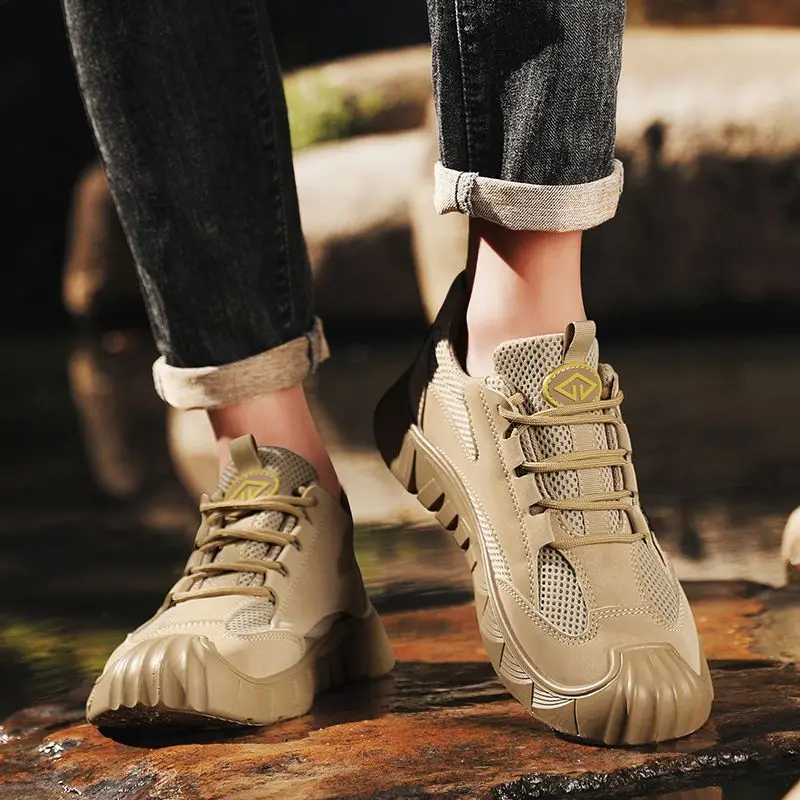 

Дышащие мужские повседневные кроссовки с низким берцем и сетчатым верхом, высококачественная трендовая мужская спортивная обувь 2023 года с распродажей, простая мужская спортивная обувь для спортзала