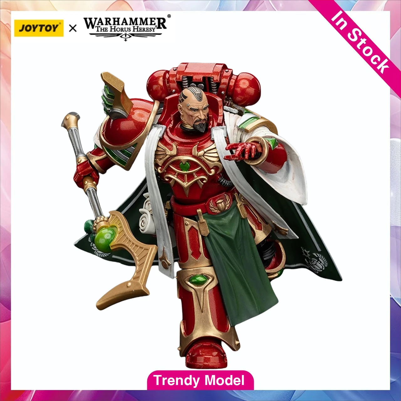 

【TM】 JOYTOY Warhammer Thousand Sons Magistus Amon 1/18 Коллекционные фигурки, модели, игрушки, украшения