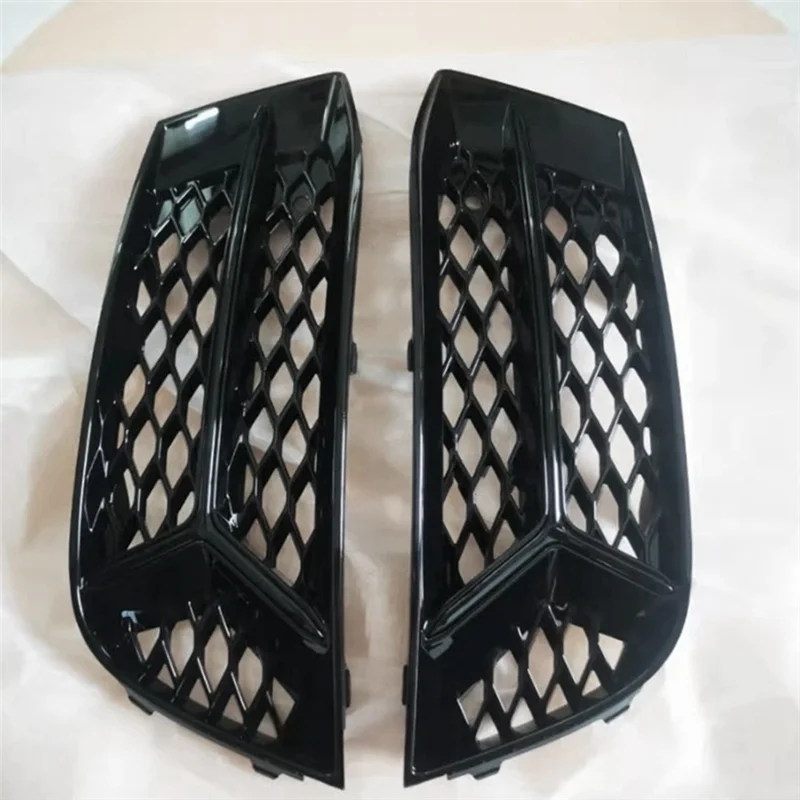 

B07A-Front Mesh Honeycomb Lower Bumper Fog Light Grille Cover for