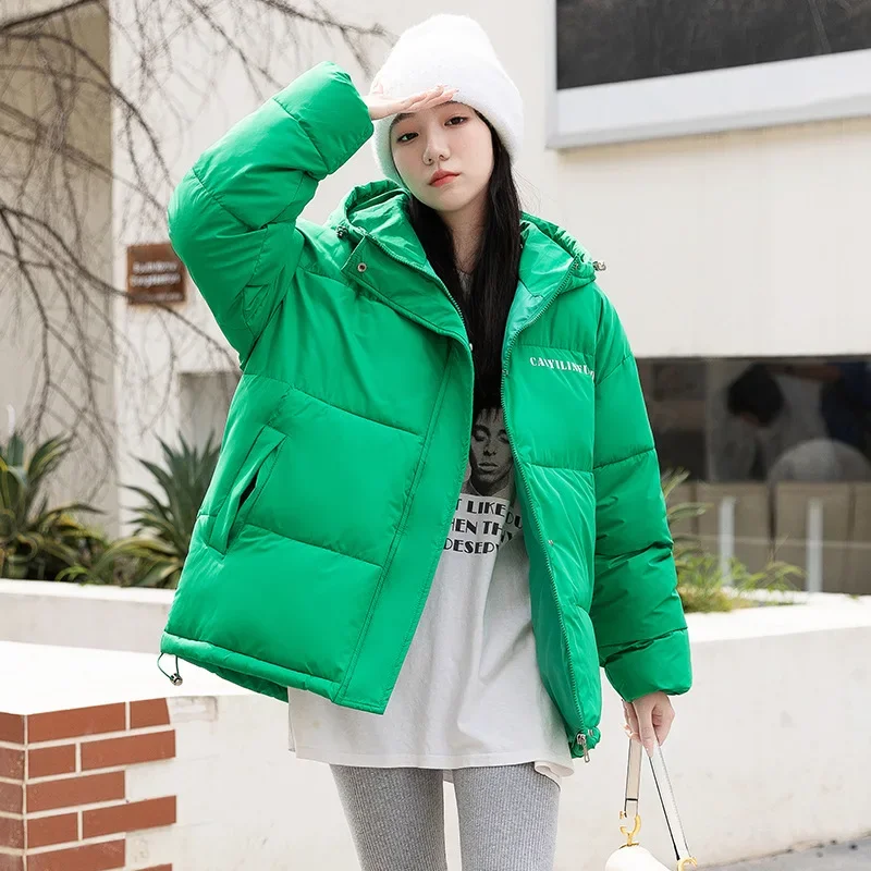 

CNACNOO Fashion short down cotton-padded jacket women's winter 2022 new Korean bread coat