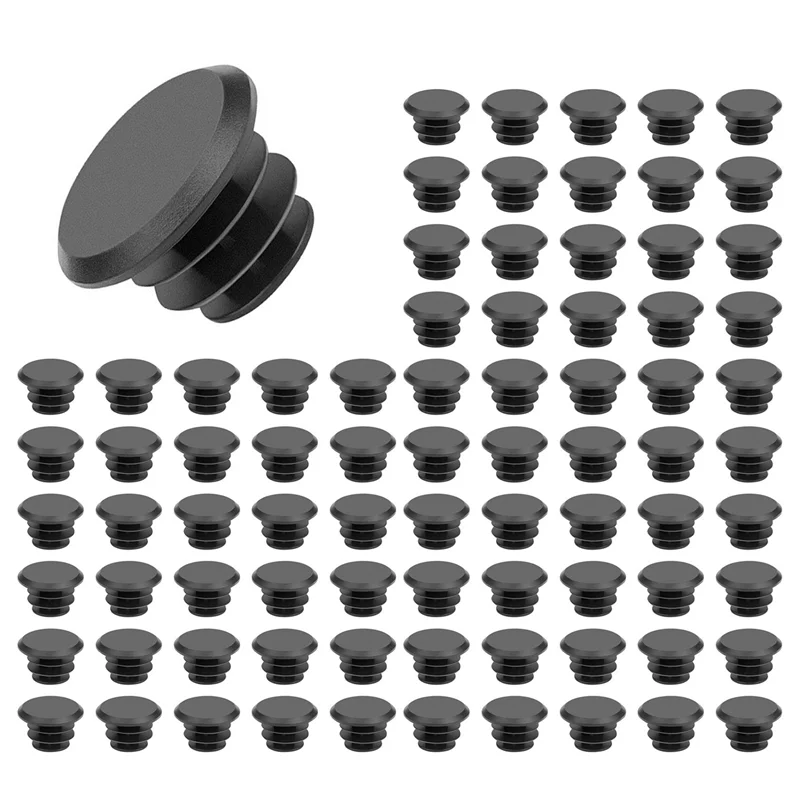 

HOES-500Pcs Mountain Bike Bar Plugs MTB Road Bicycle Handlebar End Plugs Handlebar Caps Plastic Handle Grip Bar End Stoppers