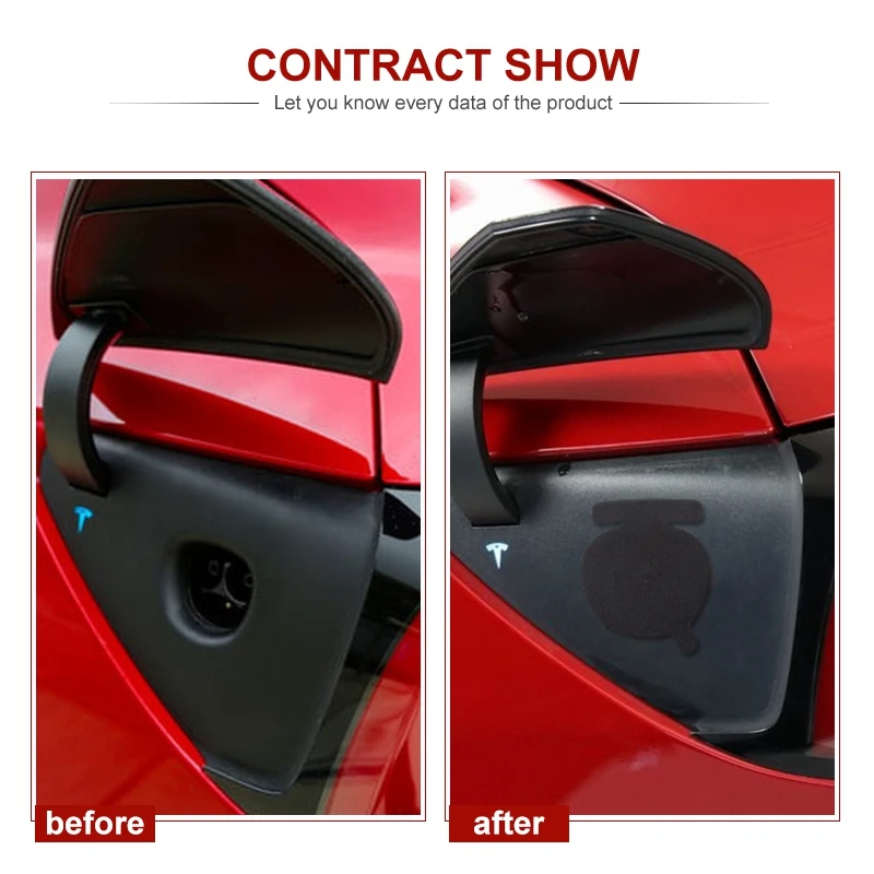 For Tesla Model 3 American Standard Car Charging Port Dust Plug Protective Cover Model3 Accessories Model Y Three 2020 image 3
