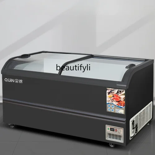 아이스크림 냉동고 냉장 디스플레이, 상업용 아이스크림 냉동 보존, 슈퍼마켓 데스크탑 가슴 냉장고 