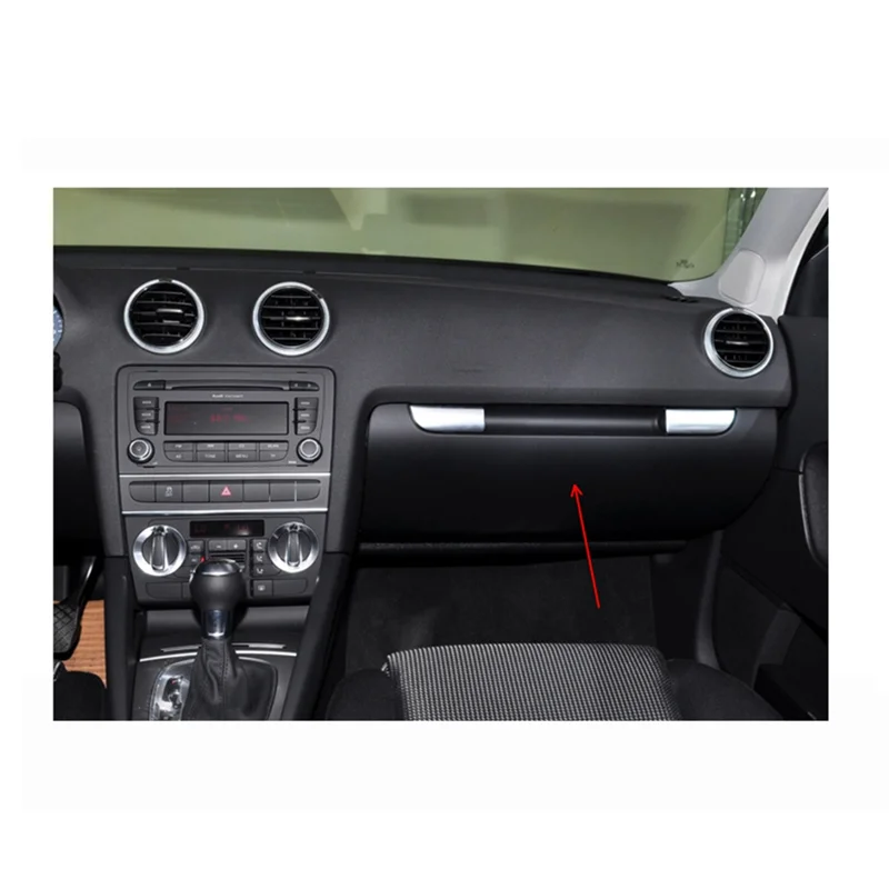 

Car Glove Compartment Lid Storage Box Cover For A3 S3 8P 2004-2012 Left Hand Drive 8P1857124A6PS Parts Accessories 1 Piece