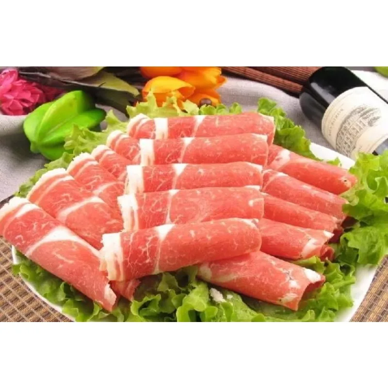 factory professional commercial electric automatic frozen meat cutter cutting machine