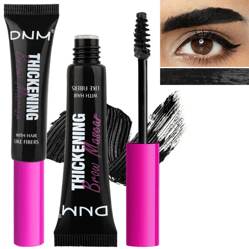 Long Lasting Sobrancelha Enhancer, Sobrancelha Dye Tint, Waterproof Eye Brow Creamwith Sobrancelha Escova, Natural Tint