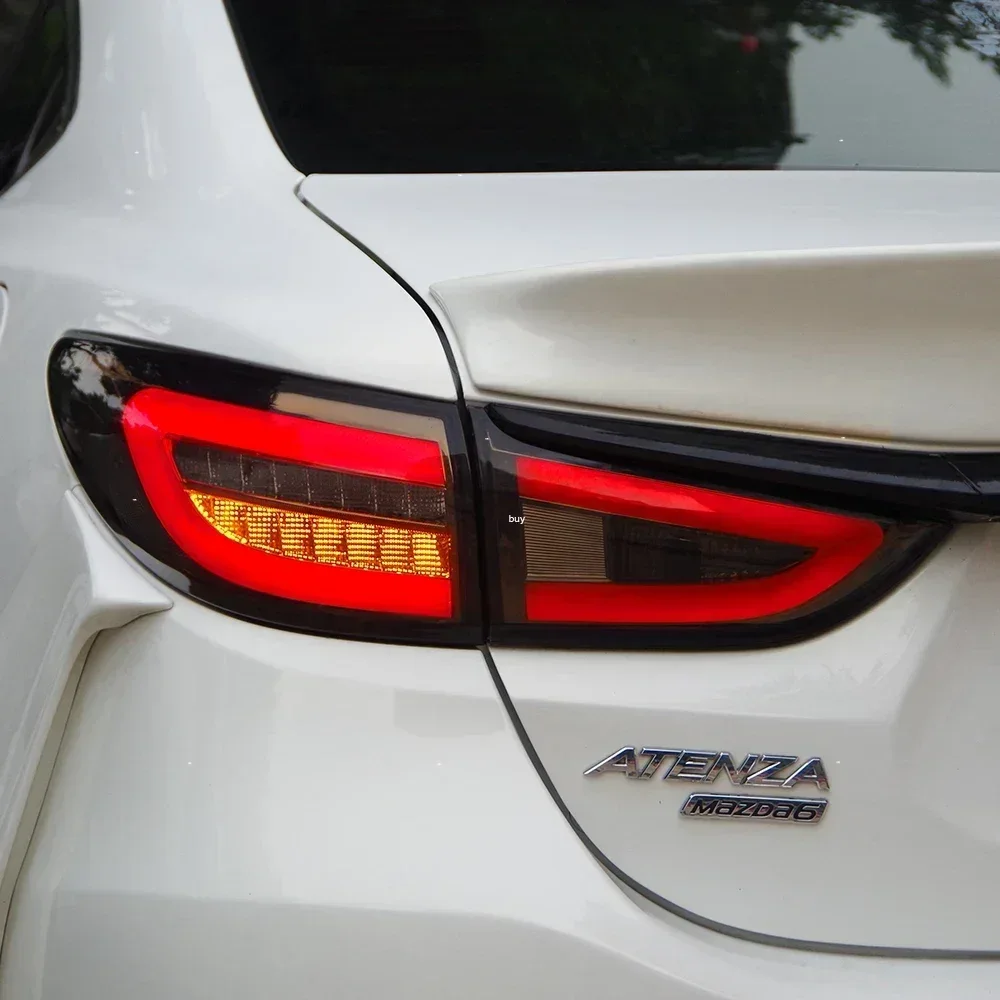For Mazda Atenza 2014-201 Auto Back Lamps Upgrade Maserati Style Flashing Signal Light Accessories9 LED Car Taillights Assembly - Image 3