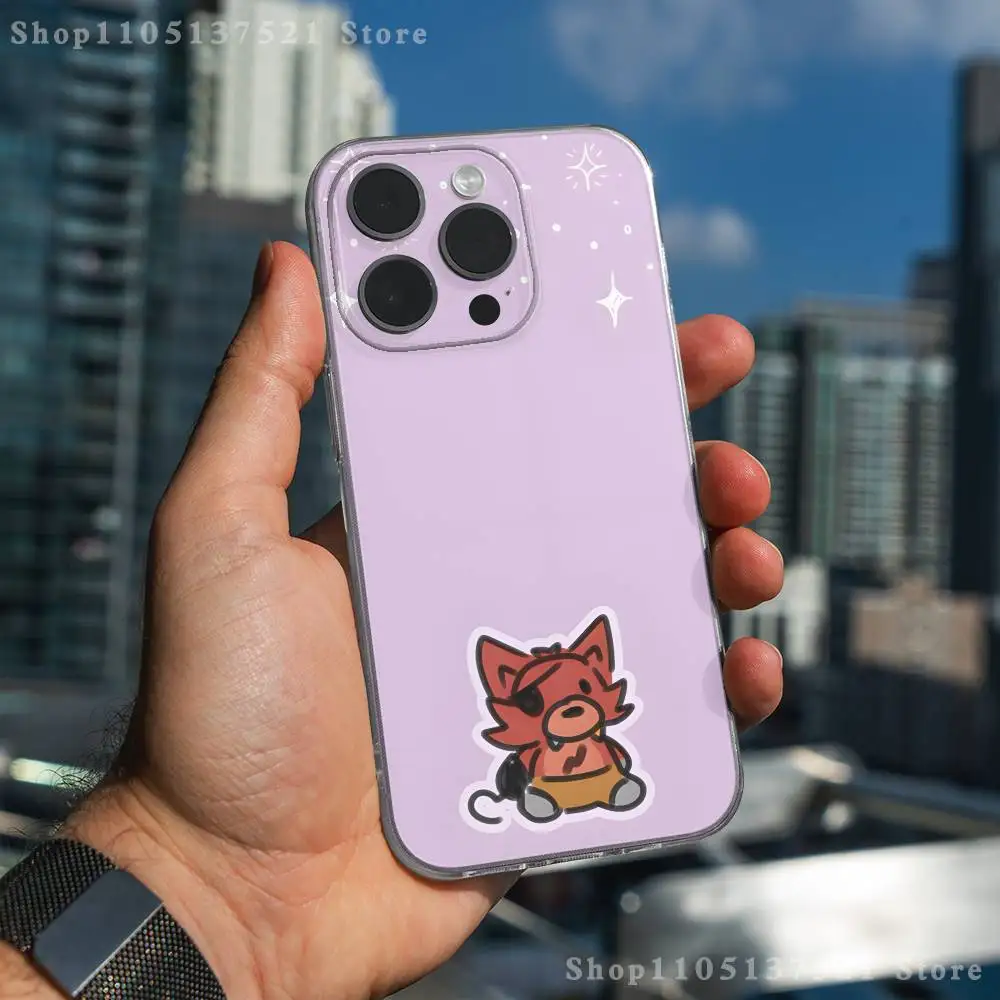 Funda de teléfono F-Fnaf Five-Nights-At-Freddys para iPhone 17,16,15,14,13,12,11 Pro,Max,Plus,X,XS,XR,SE4,E Mini funda suave transparente