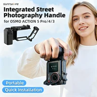 DJI OSMO ACTION 5 PRO 4/3 Empuñadura de mano para cámaras de acción Marco protector de montaje de liberación rápida
