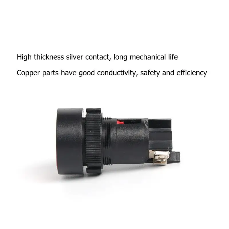 22 مللي متر لحظة الذاتي بقية Slef العودة مفتاح بـزر دفع الأحمر الأخضر الأزرق الأصفر الأسود الأبيض NO + NC XB2-EA142 XB2-EA145 XB2-EA155 #5