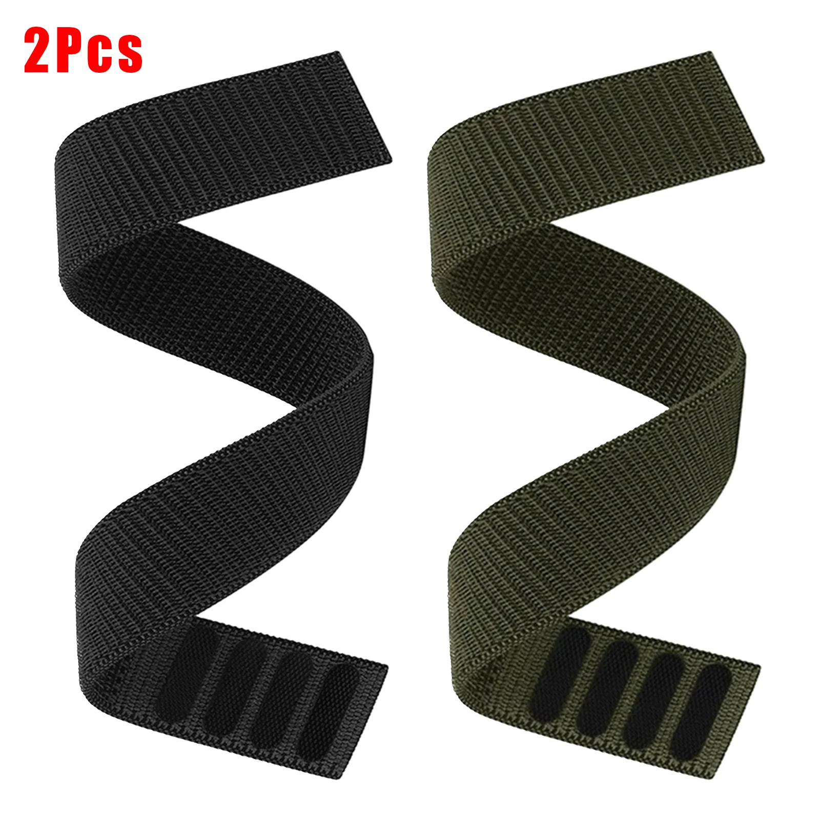 2Pcs 22/26mm Nylon Hook Loop strap For Garmin Tactix 8 Fenix 8 Pro 51mm 47mm Instinct 2X Enduro 2 3 Epix Gen2 QuickFit Watchband