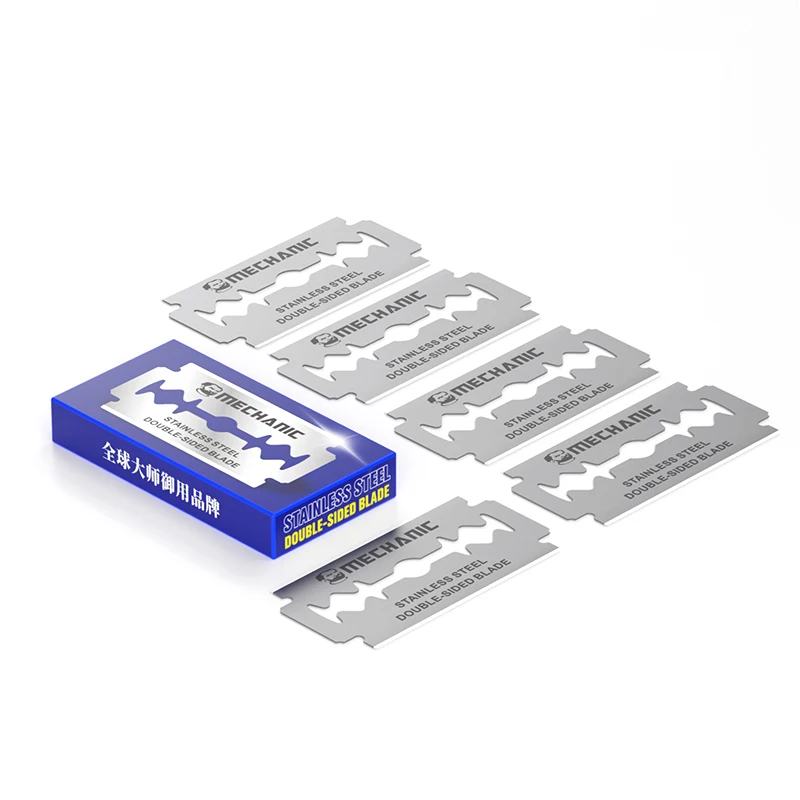 5Pcs/box mechanic FR1/FR2 Single/double-sided Metal Blade for Cutting Razor blade OCA glue removal LCD screen opening tools