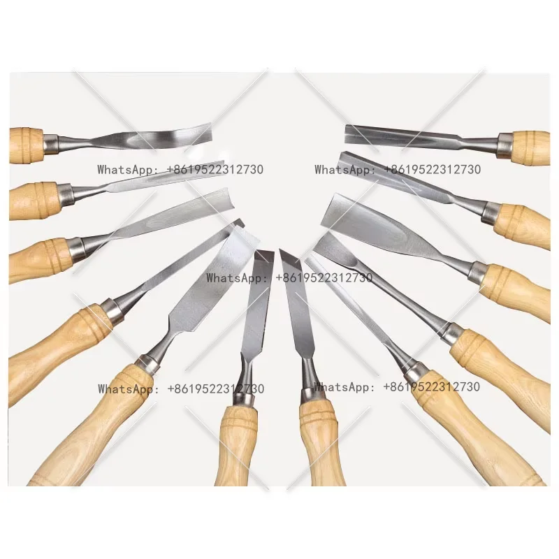 Industrial wood carving kit including chisel punch acne set carving knife chisel