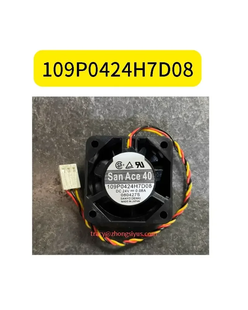 

brand new 109P0424H7D08 SANYO 24V 0.08A 40*40*15MM axial fan