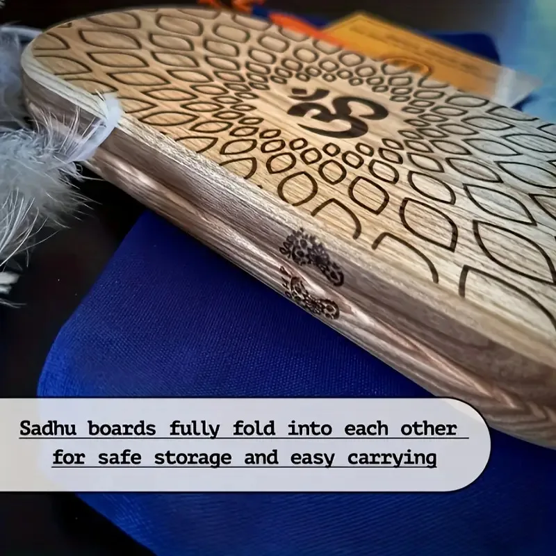 لوح الضغط الإبري لليوجا ومدلك القدم مع سطح أملس، قاعدة قوية لدعم وضعية الوقوف أداة اليوغا المحمولة للمنزل