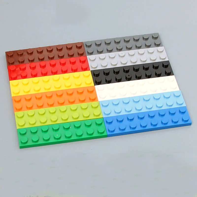 80 Stuks Moc Onderdelen 3034 Plaat 2X8 Compatibele Bakstenen Diy Assmble Bouwstenen Deeltje Kids Puzzel Hersenen Verjaardagscadeau