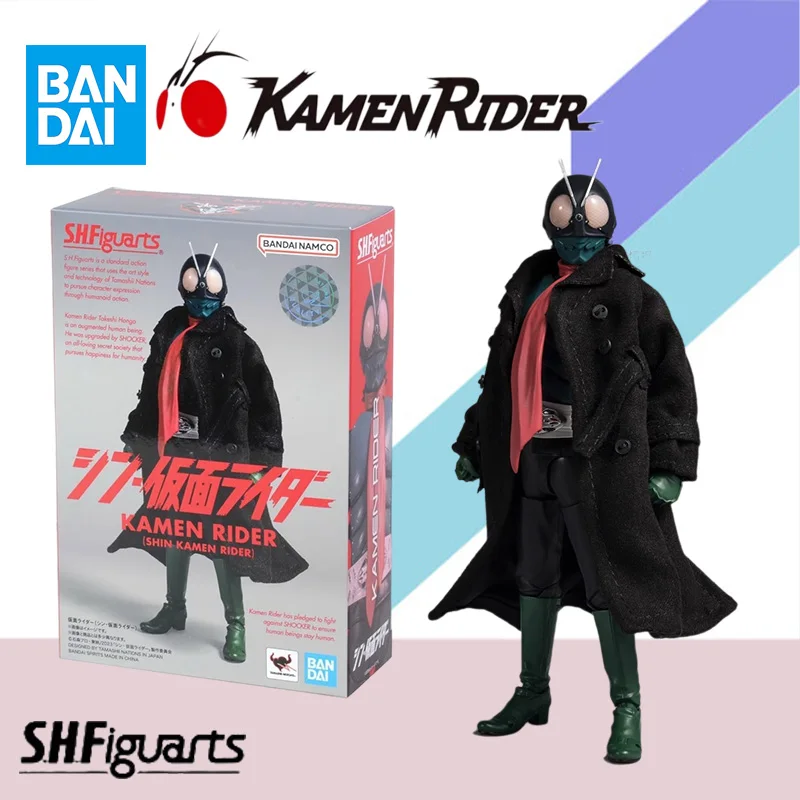 

Фигурка Bandai S.H. Фигуртс SHF KAMEN RIDER SHIN KAMEN RIDER, фигурка из ПВХ, Готовая модель, набор игрушек в подарок