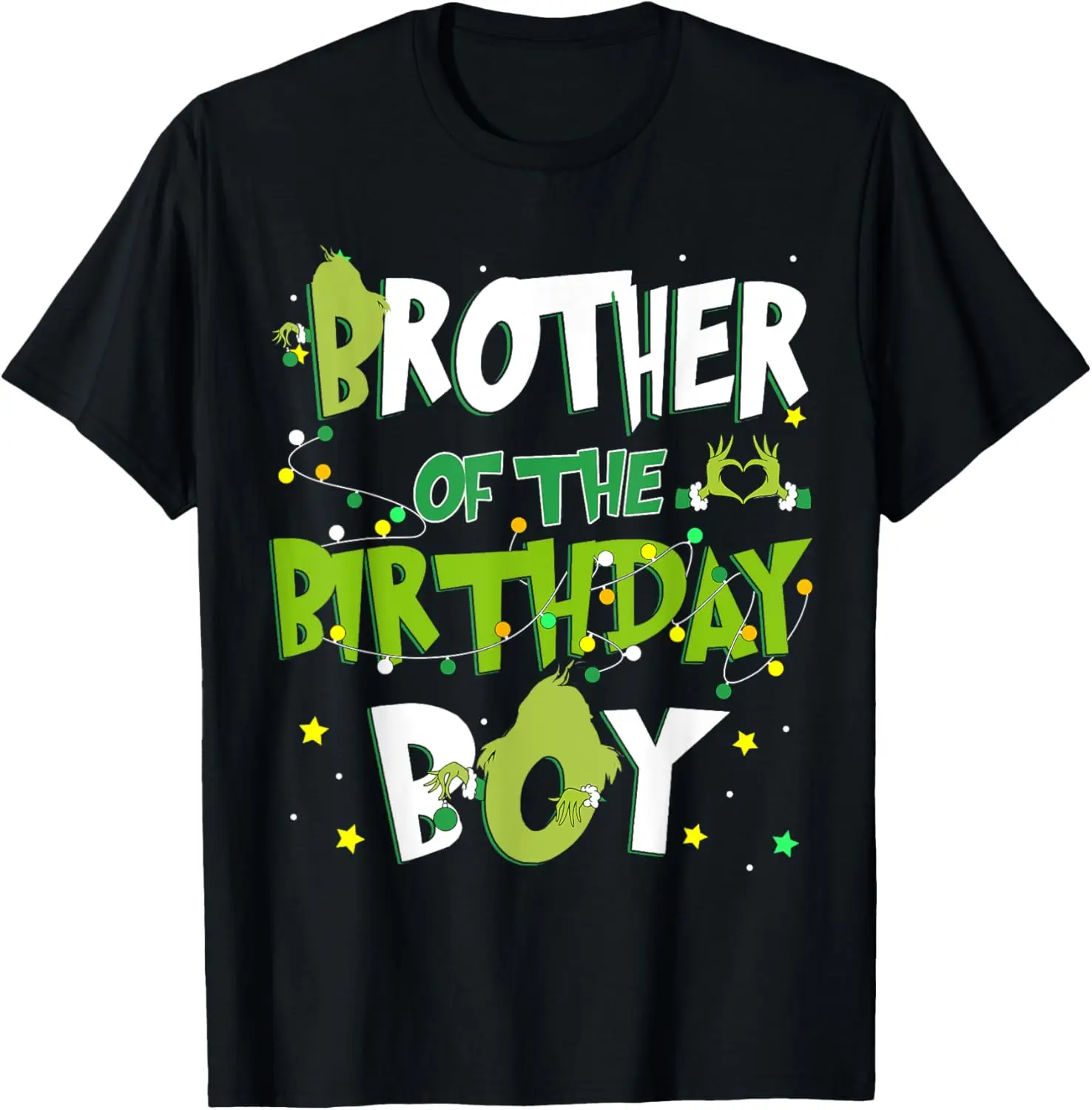 

Одинаковая футболка для всей семьи с изображением эльфа Brother Of The Birthday Boy