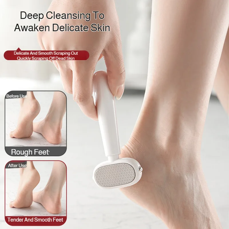 Double Side Foot Rasp Portable 2-In-1 Pedicure File Multifunctional Exfoliating Calluse Remover Foot Care Pedicure Grinding Tool