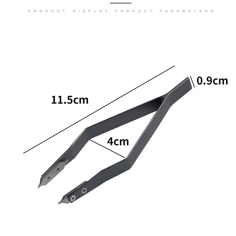 ABJI-7825 V Type Watch Spring Bar Tweezers For Watch Repair Y-Type Tape Remover Spring Ear Removal Pliers