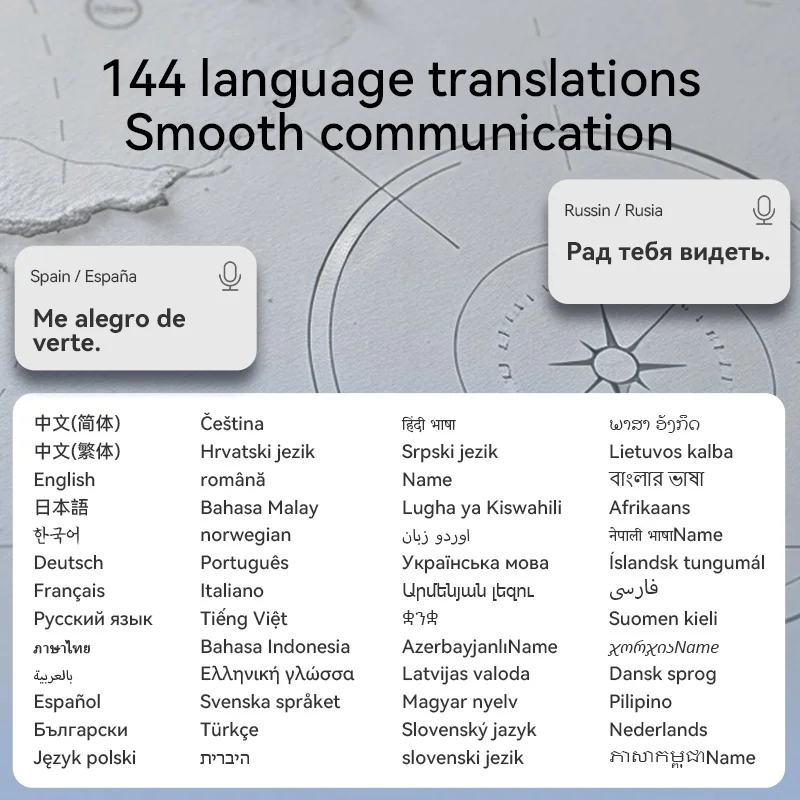 Pro 4 TWS écouteur sans fil traduction Bluetooth dans l'oreille casque contrôle tactile casque intégré micro pour iPhone XIAOMI Huawei