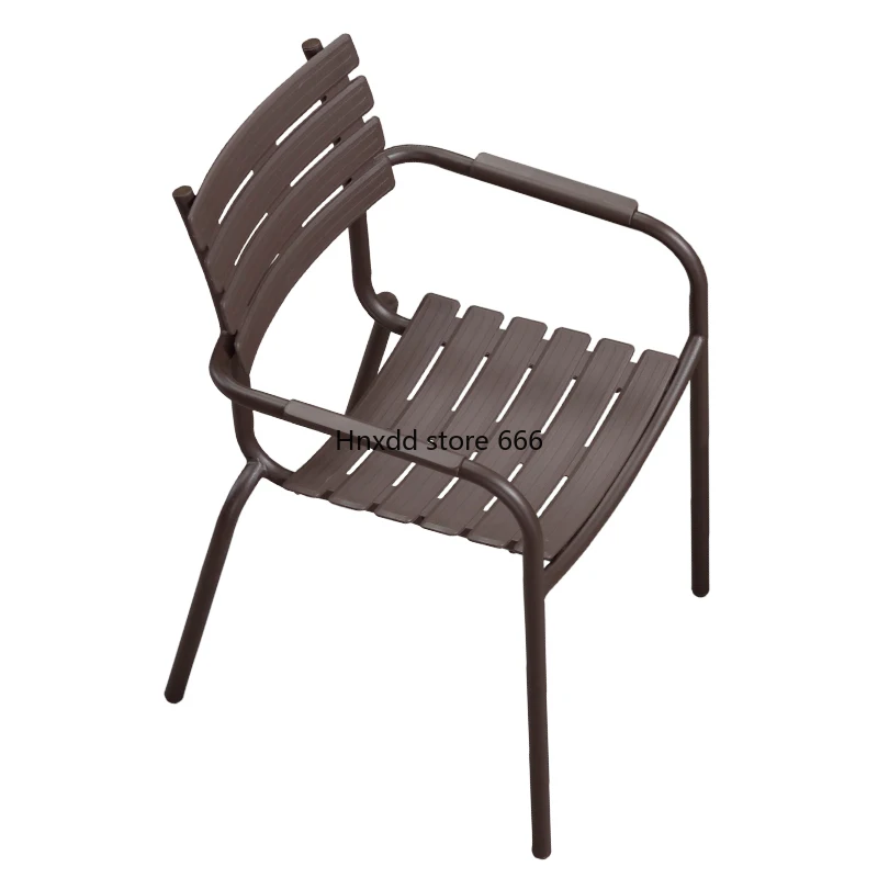 Outdoor combination garden waterproof sunscreen back chair