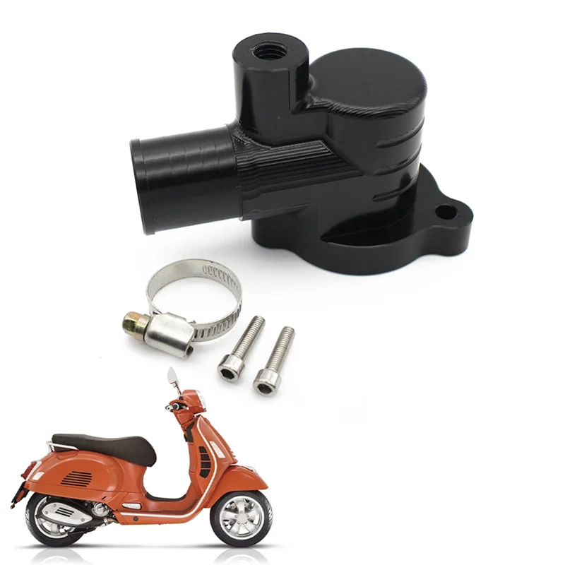 

A90Q-Motorcycle Engine Parts Aluminum Thermostat Cover Replacement Parts Fit For Vespa GTS GTV Scooter