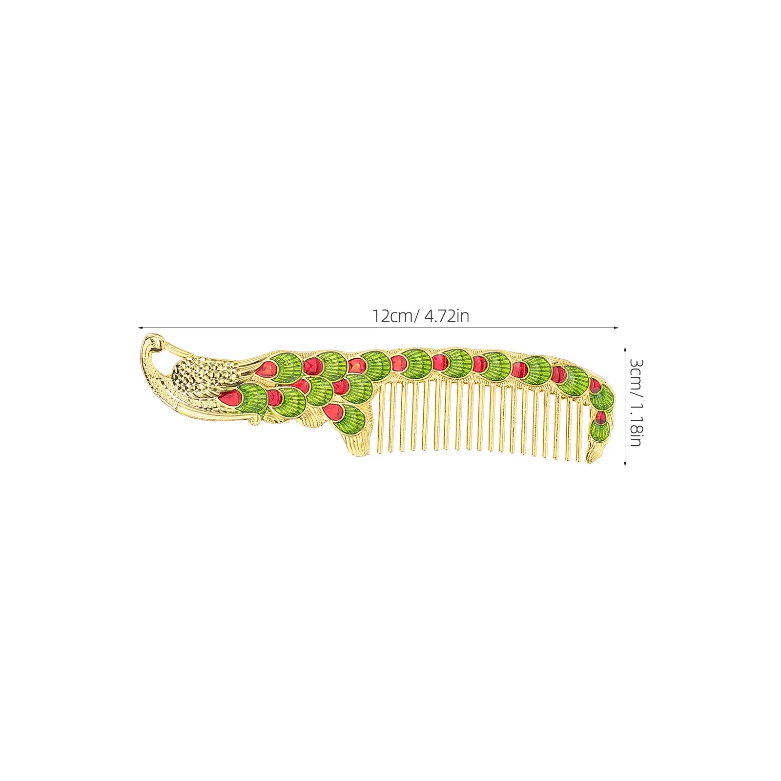 2-delige mini draagbare vintage make-upspiegel en kamset Handheld compacte make-upspiegel High Definition Gift