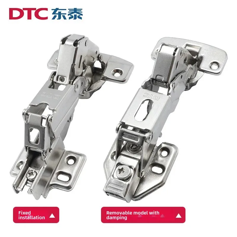 DTC East Thailand 165 Degree Large Angle Dampening Hinge Wardrobe Cabinet Turning Hardware Accessories Wholesale Steel Material