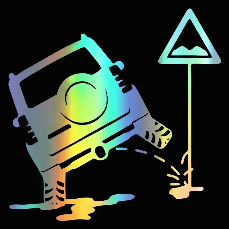 

Funny Car Sticker Creative Decals for Jeep Is Peeing Auto Car Stickers,15cm*15cm