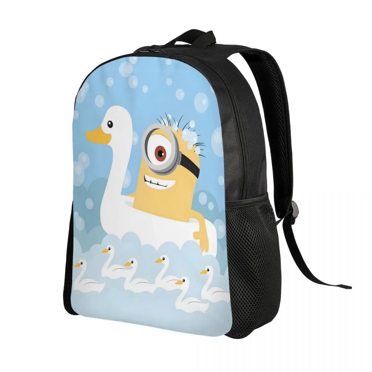 Aangepaste M-Minions rugzak dames heren mode boekentas voor College School komische cartoon tassen