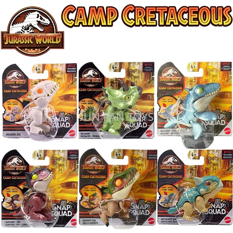 Original Jurassic World Snap Squad Indominus Rex Mosasaurus