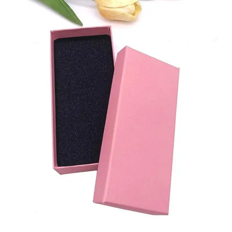 Multicolor Rectangular Gift Boxes, Secure Lids for Jewelry