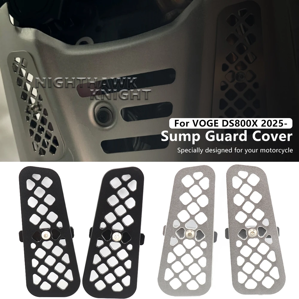 For Voge DS800X DS 800 X 800DSX Rally 2025 2026 Motorcycle CNC Aluminium Sump Guard Decorative Cover Underbody Protection Shield