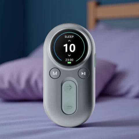 ZenoWell Luna Vagus Nerve Stimulation, Sleep Aid Device, Deep Calm, Relaxation, Meditation and Drug-free Intervention for Pain