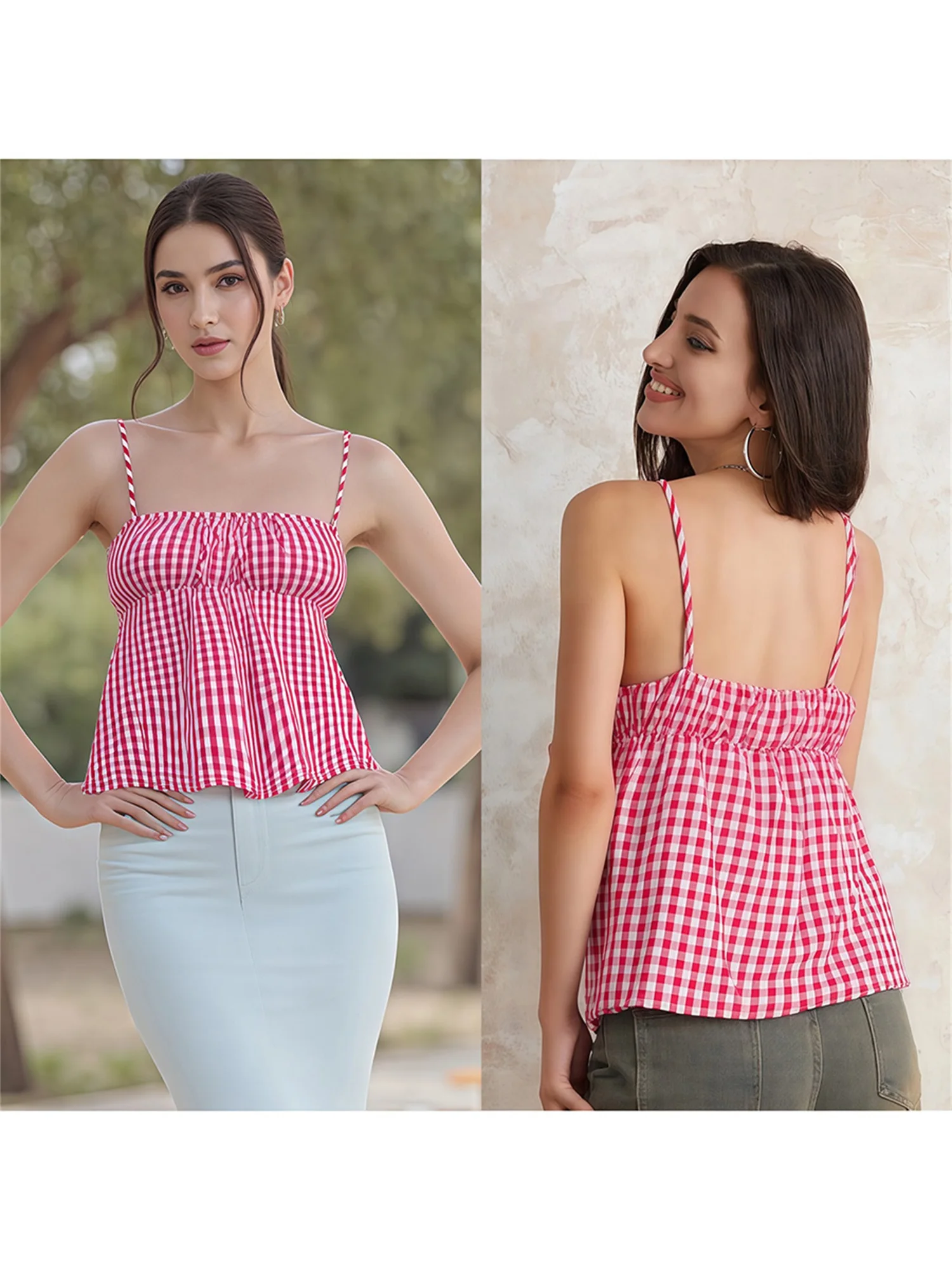 Chemisier à imprimé Floral pour femmes, manches à volants, col en v, avec cravate sur le devant, détail pour la mode printemps et été