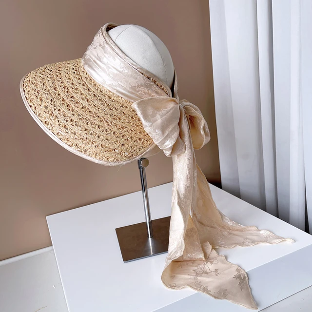 Vintage Straw Hat Raffia Hand shops Woven Womens Sun Hat Medium